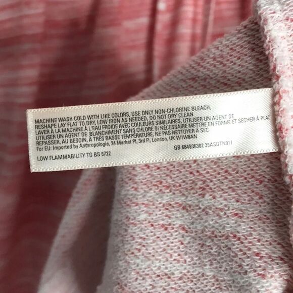 Saturday Sunday Pink Henley Dress with Tie in Front Size Extra Small - Picture 10 of 10